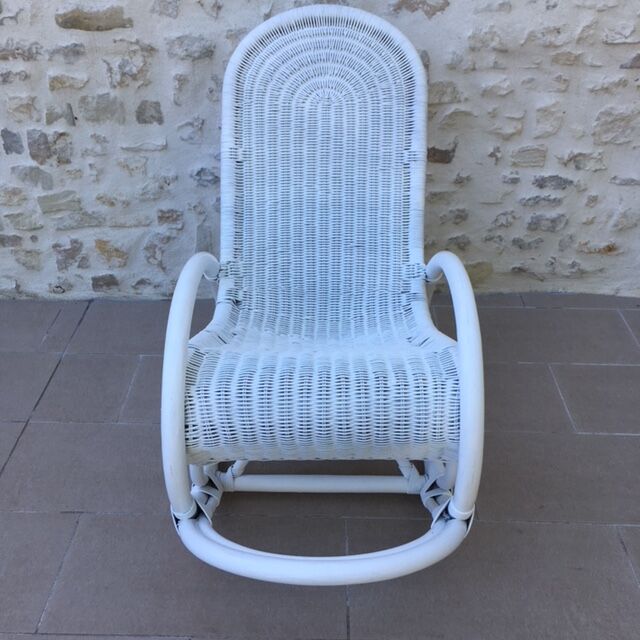 Rocking Chair Blanc