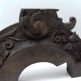 Carved old furniture fronts