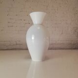 White opaline vase