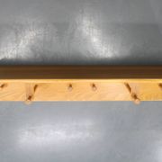 Rare porte manteau mural en bois de frêne Aksel Kjersgaard des années 1970, Danemark