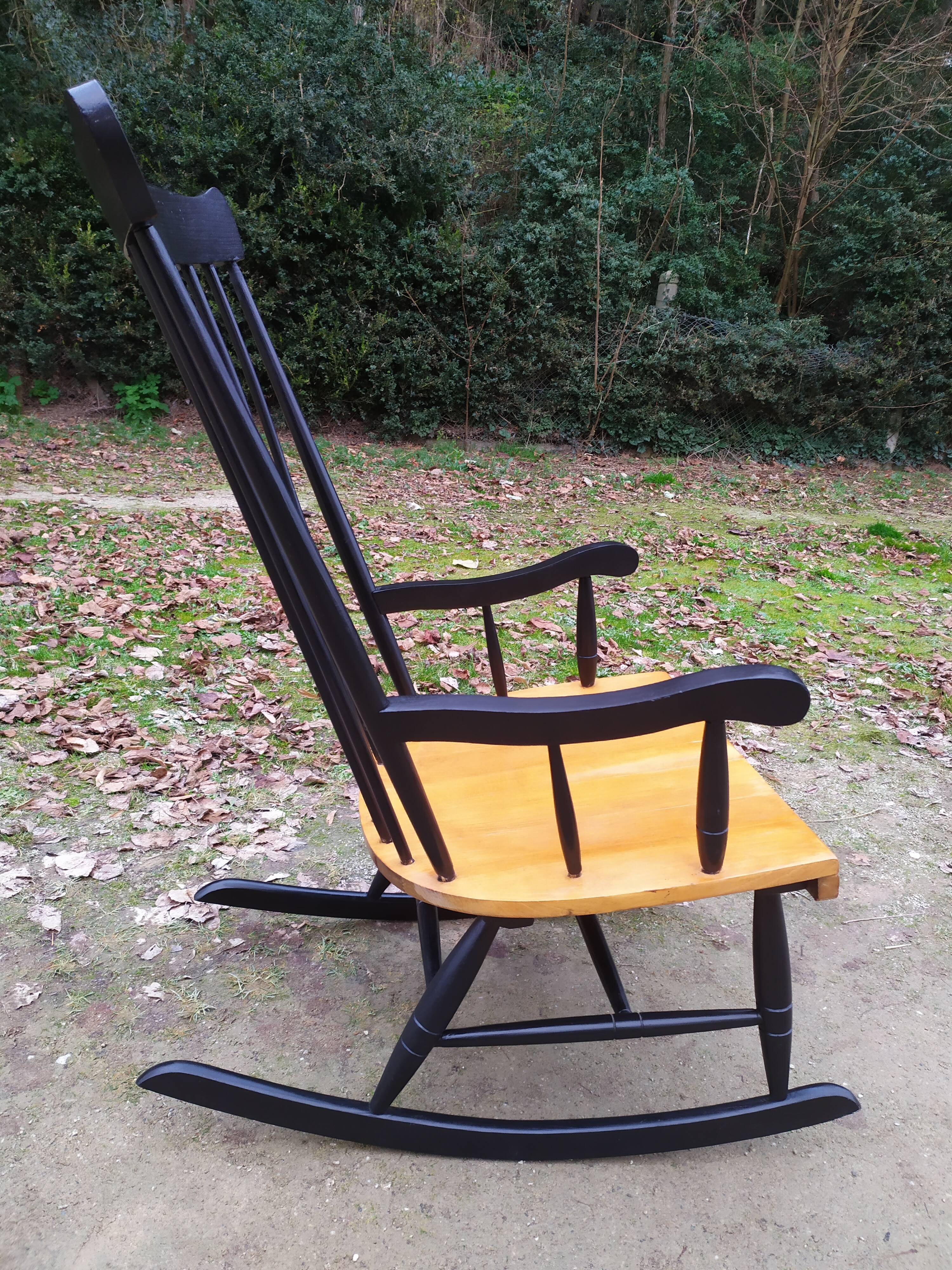 Scandinavian rocking chair 50s-60s