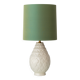 Charles Catteau Frères Keramis Pineapple Table Lamp, New Silk Shade