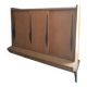 High sideboard by Gérard Guermonprez dating from the 1950s in blond oak