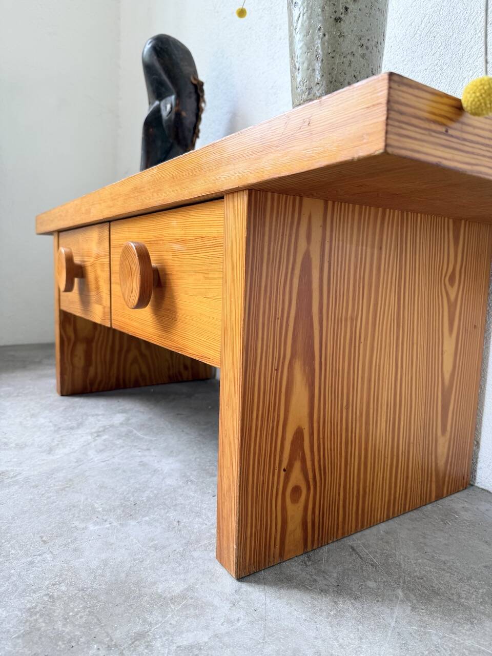 Perriand style low occasional furniture