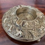 Ashtray in gilded bronze circa 1900