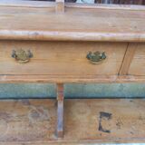 Wooden cupboard console