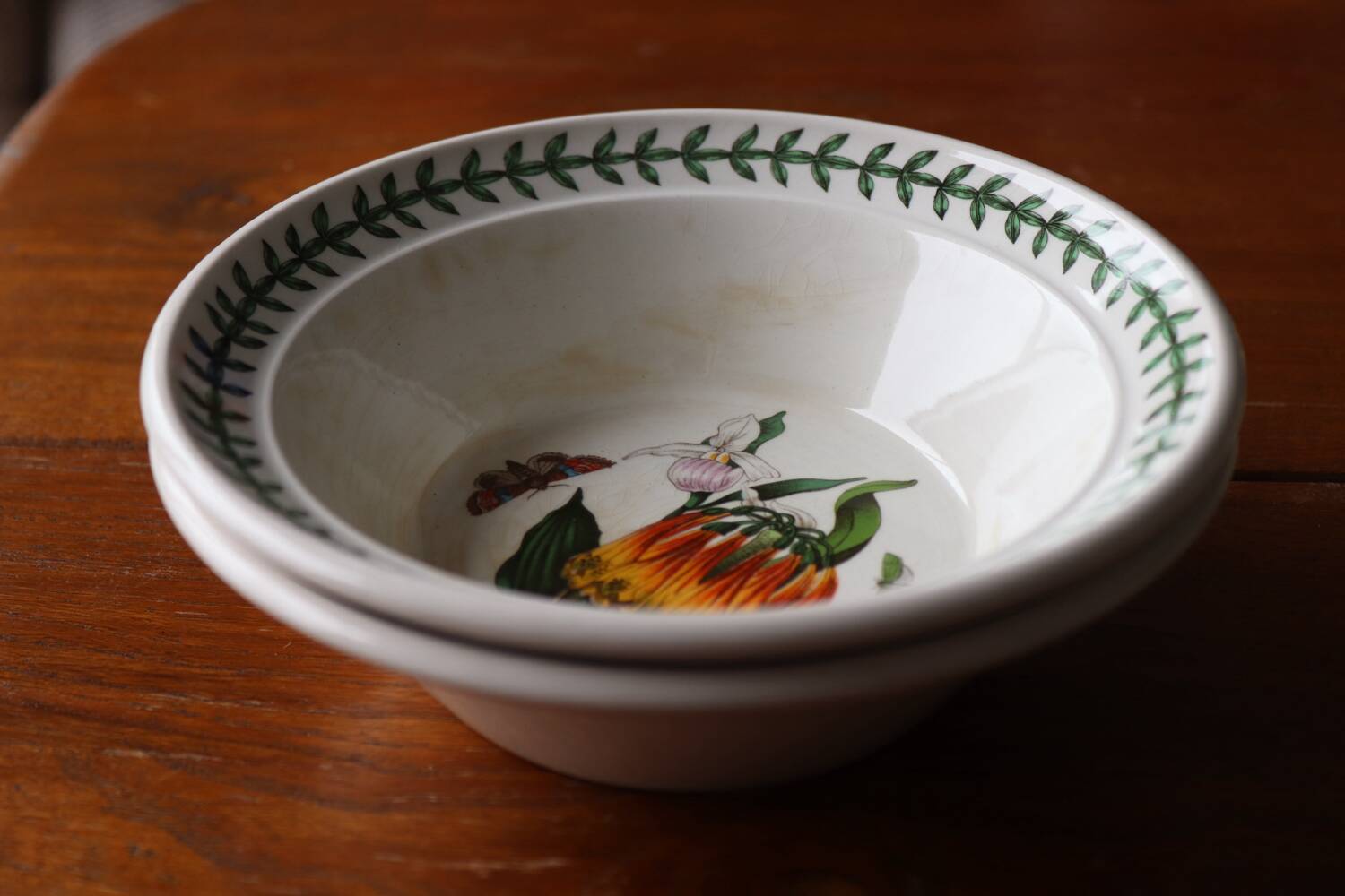 2 Vintage Bowls Botanical Garden – Portmeirion