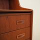 Teak secretary, Danish design, 1970s, production: Denmark