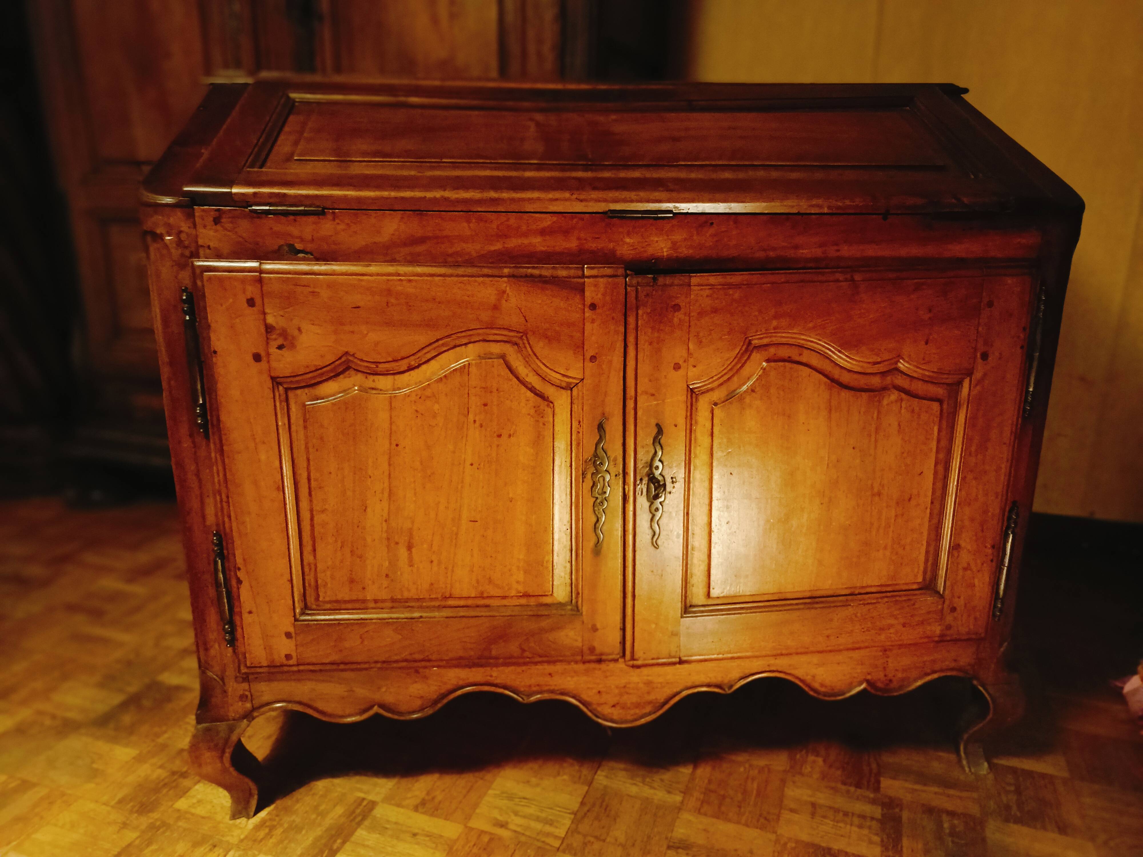 Secrétaire dos d'âne Louis XV