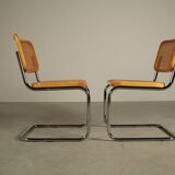 Ensemble de quatre chaises Thonet S32 par Marcel Breuer, 1983