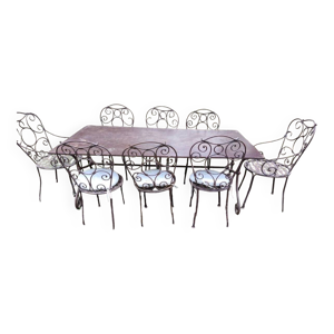 Ancienne table en fer
