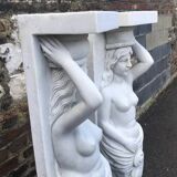 Pair of caryatids