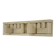 Wall-mounted coat rack Minivip white by Benanti & Brunori for Velca Legnano