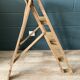Stepladder decorated in old oak