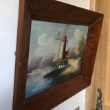 Mill painting Netherlands