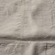 Un Lot de 2 serviettes de table lin blanc monogrammes G D