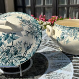 Old Gien opaque porcelain tureen