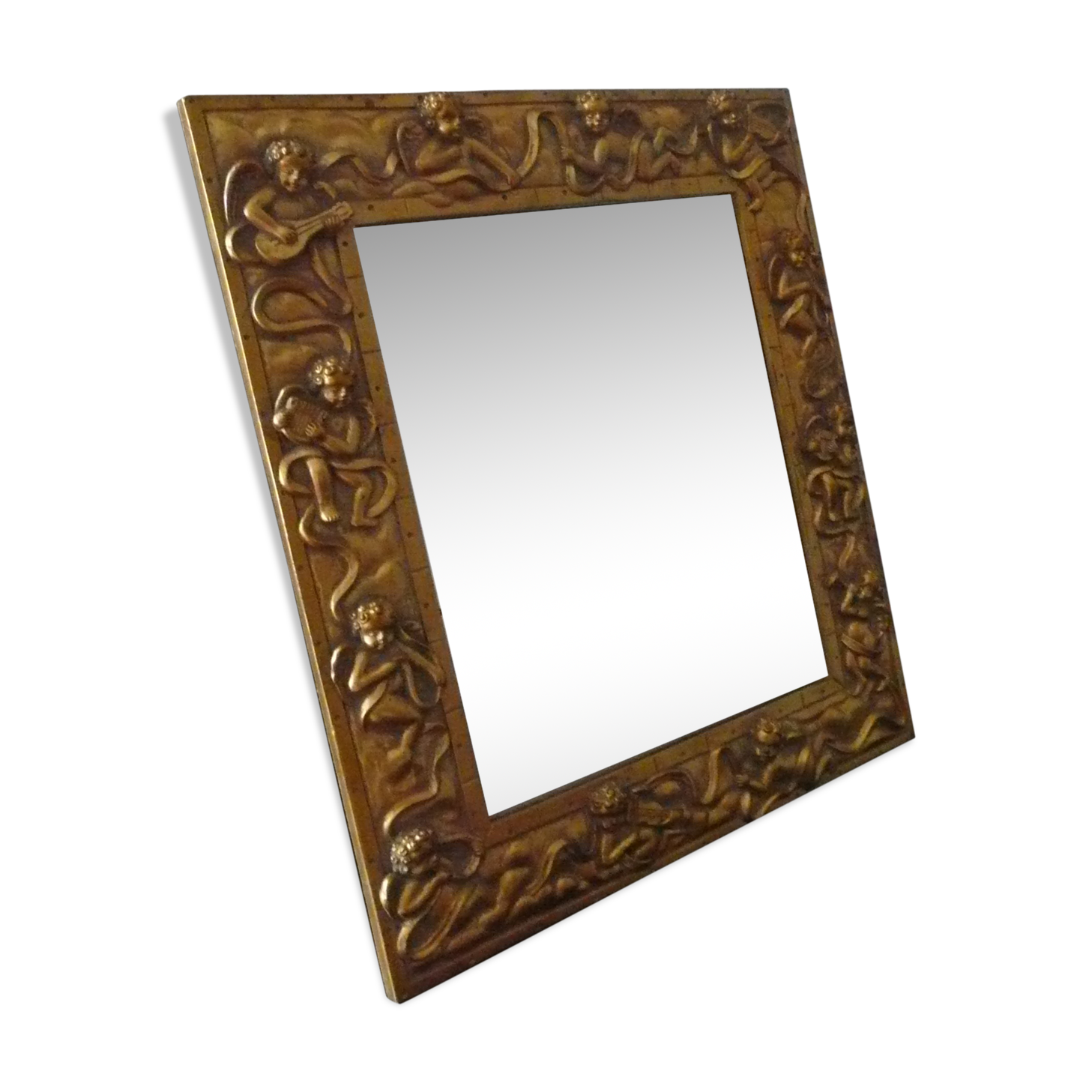Mirror decoration baroque 29x33cm