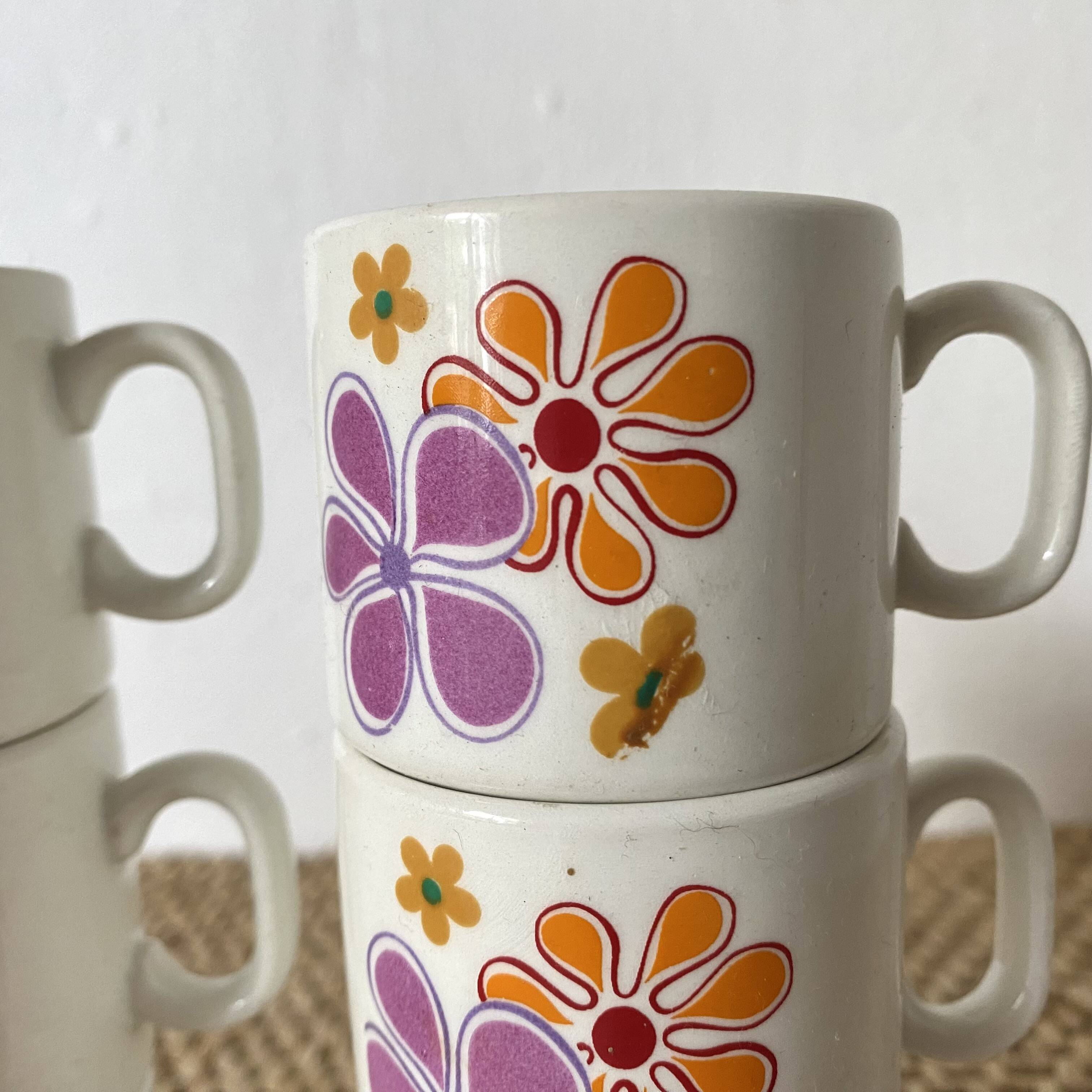 Vintage Italy Pagnossin espresso coffee cups