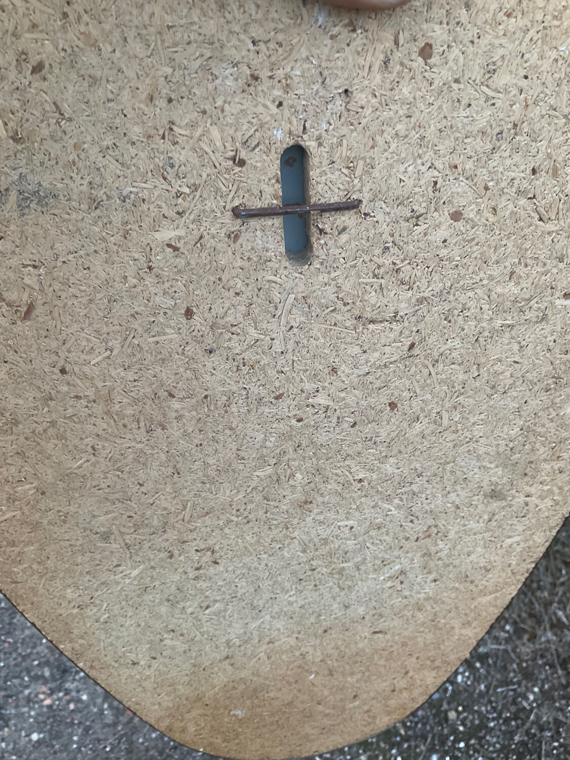 Asymmetrical free-form mirror from the 60s-70s