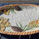 Serving dish Barbotine