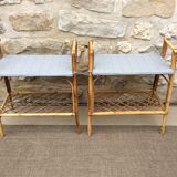 Rattan nightstands payroll