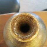 Vintage stoneware ball vase by Daniel Cassiet from 1972