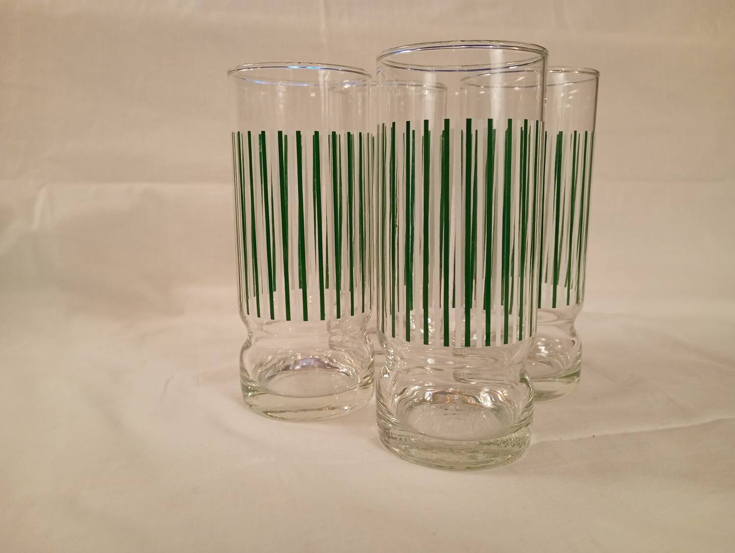 Large glasses for orangeade