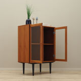 Vitrine en acajou, design danois, années 1970, Danemark