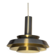 Danish aluminium suspension by Lyskaer Belysning, 1970s