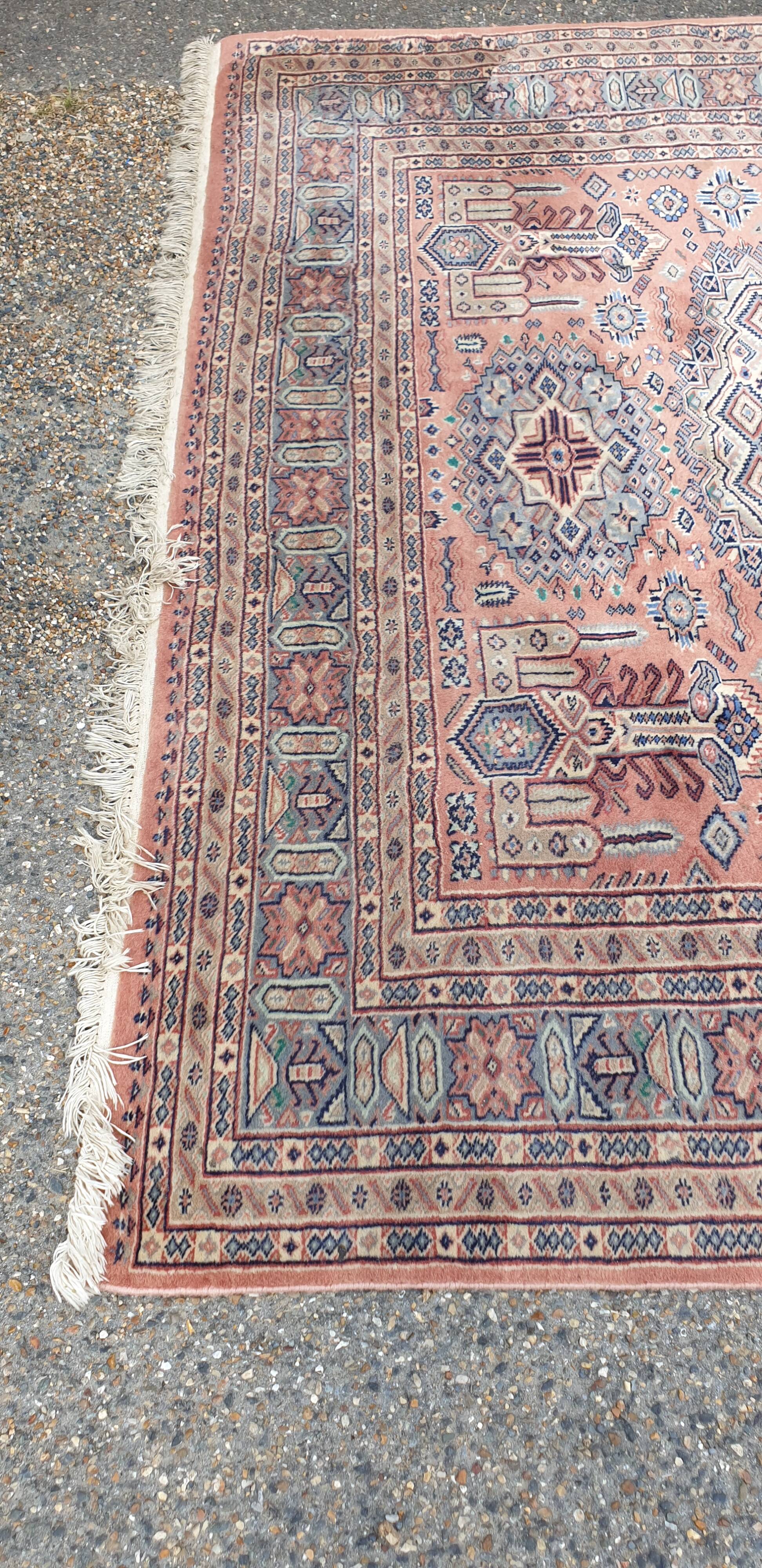 Iranian silk wool carpet