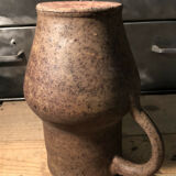 Pottery pitcher Lempereur Sars signed