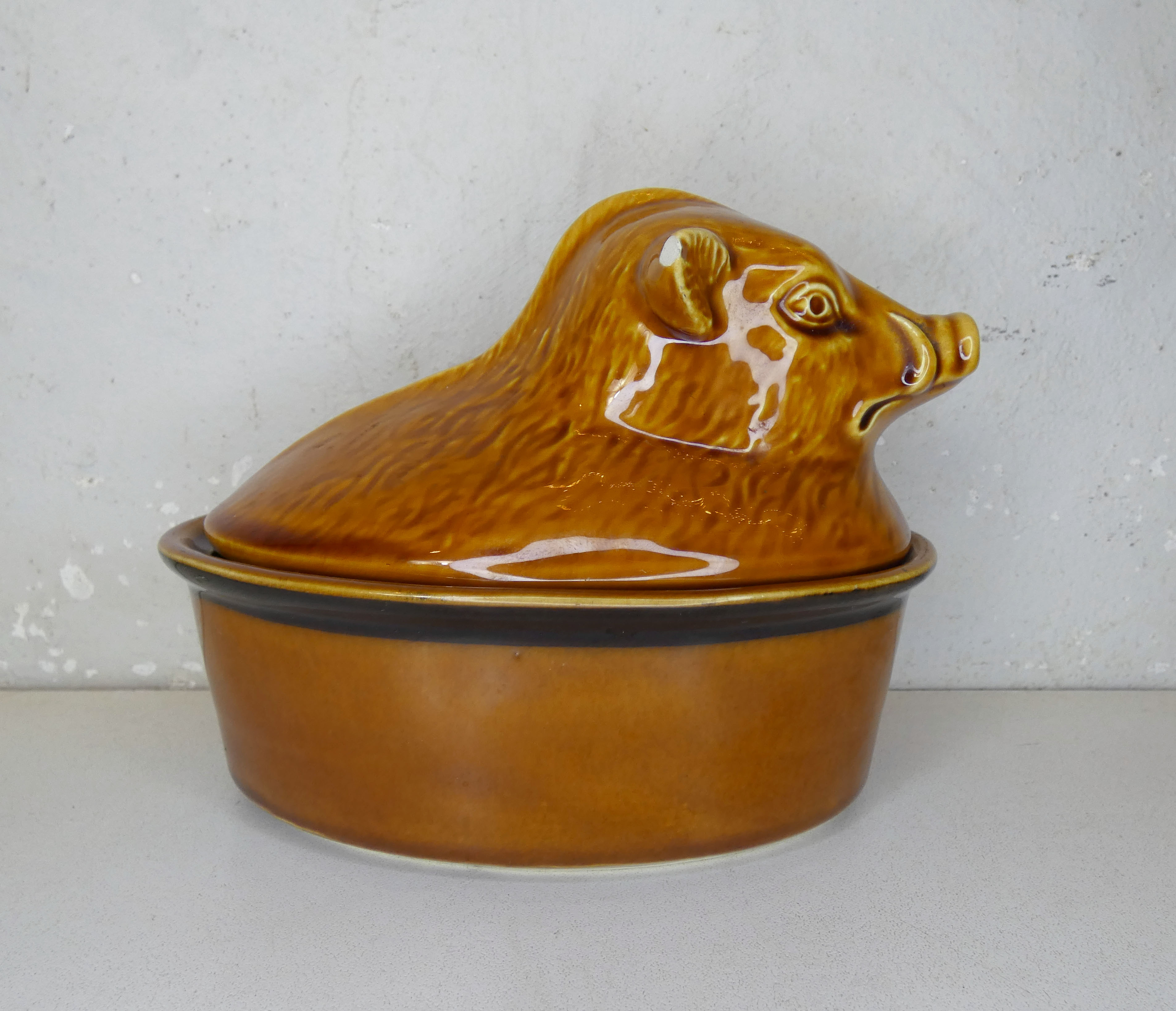 Old terrine pig slurry