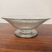Coupe sur pied Baccarat modèle Michel-Ange – Cristal gravé ancien