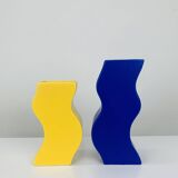 Pair of Asa vases, 80s ceramic, vintage