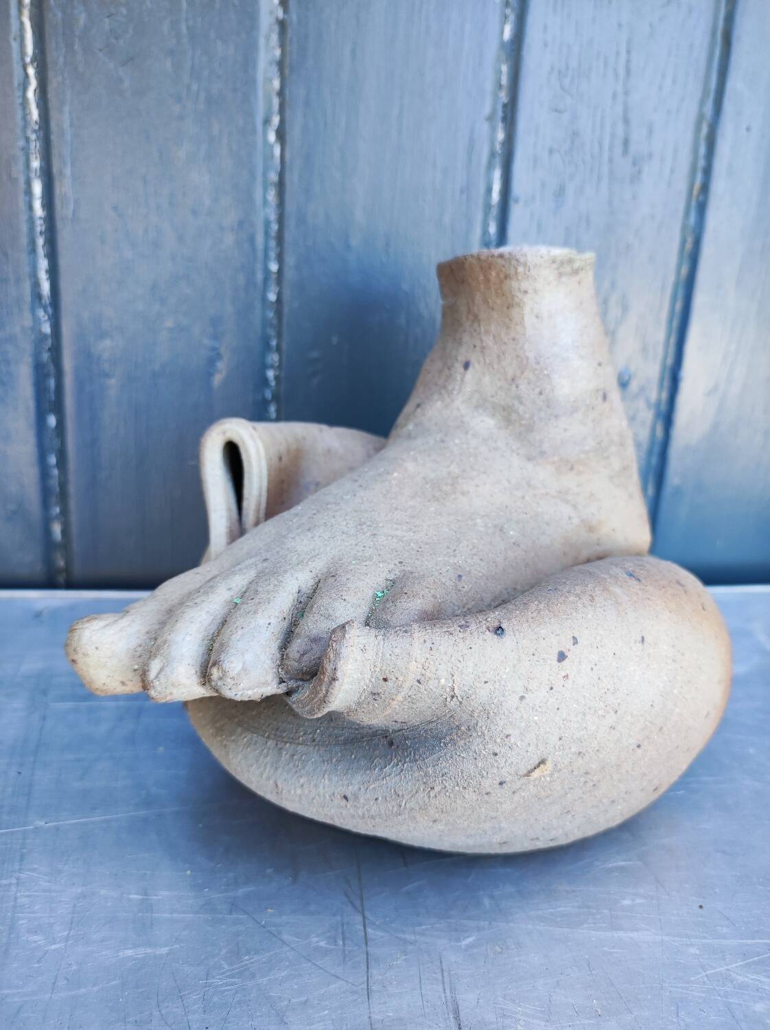 Vintage stoneware vase