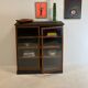 Oak showcase from the 50s