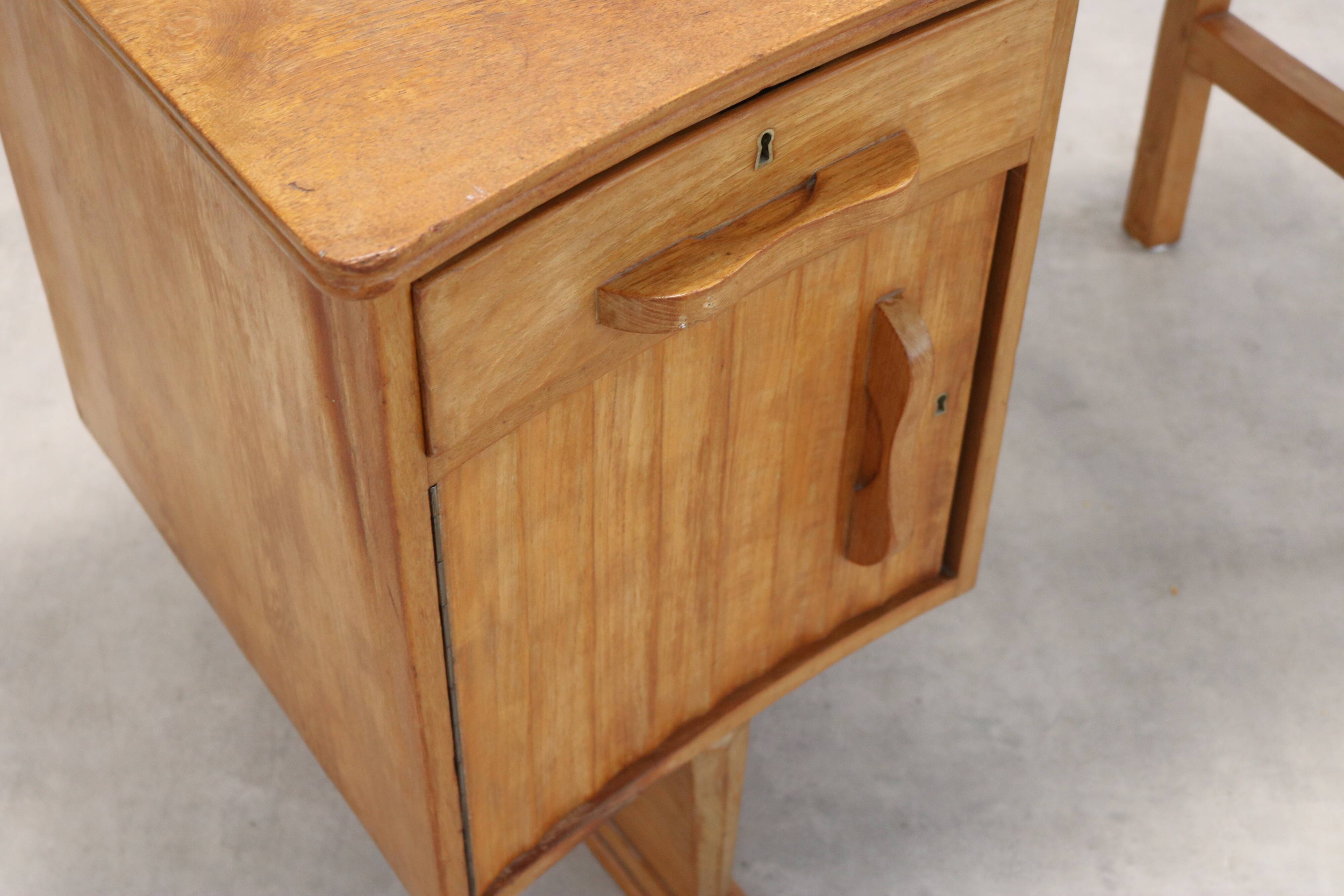 Bureau vintage | chêne | Période des années 1950 | Années 1950