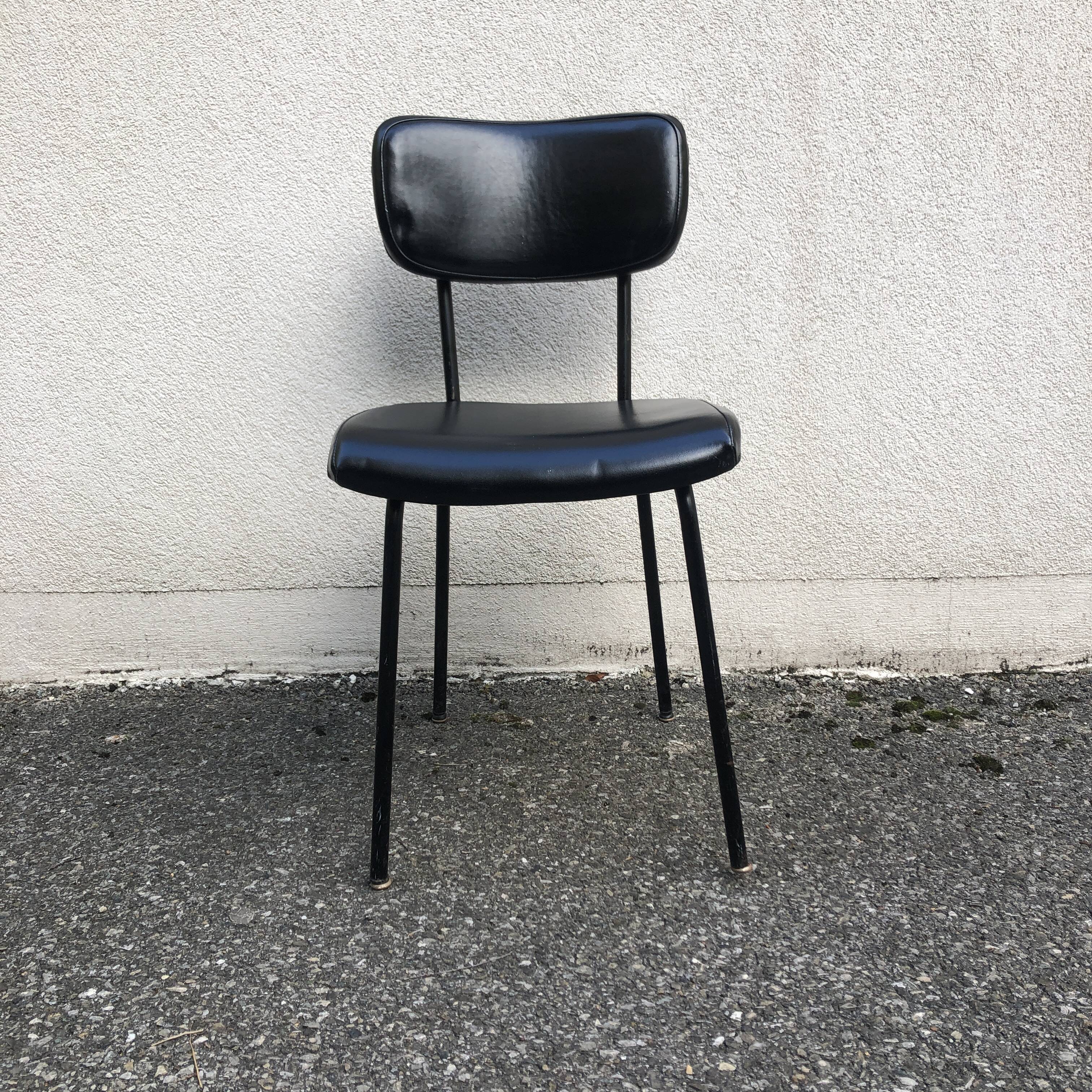 Leatherette chair