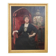 Large oil painting on canvas, portrait of a lady, signed and dated 1913