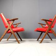 Mid-century armchairs by Dal Vera, 1960s - set of 2