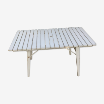 Garden table 50, R.Gleyzes, wooden and foldable