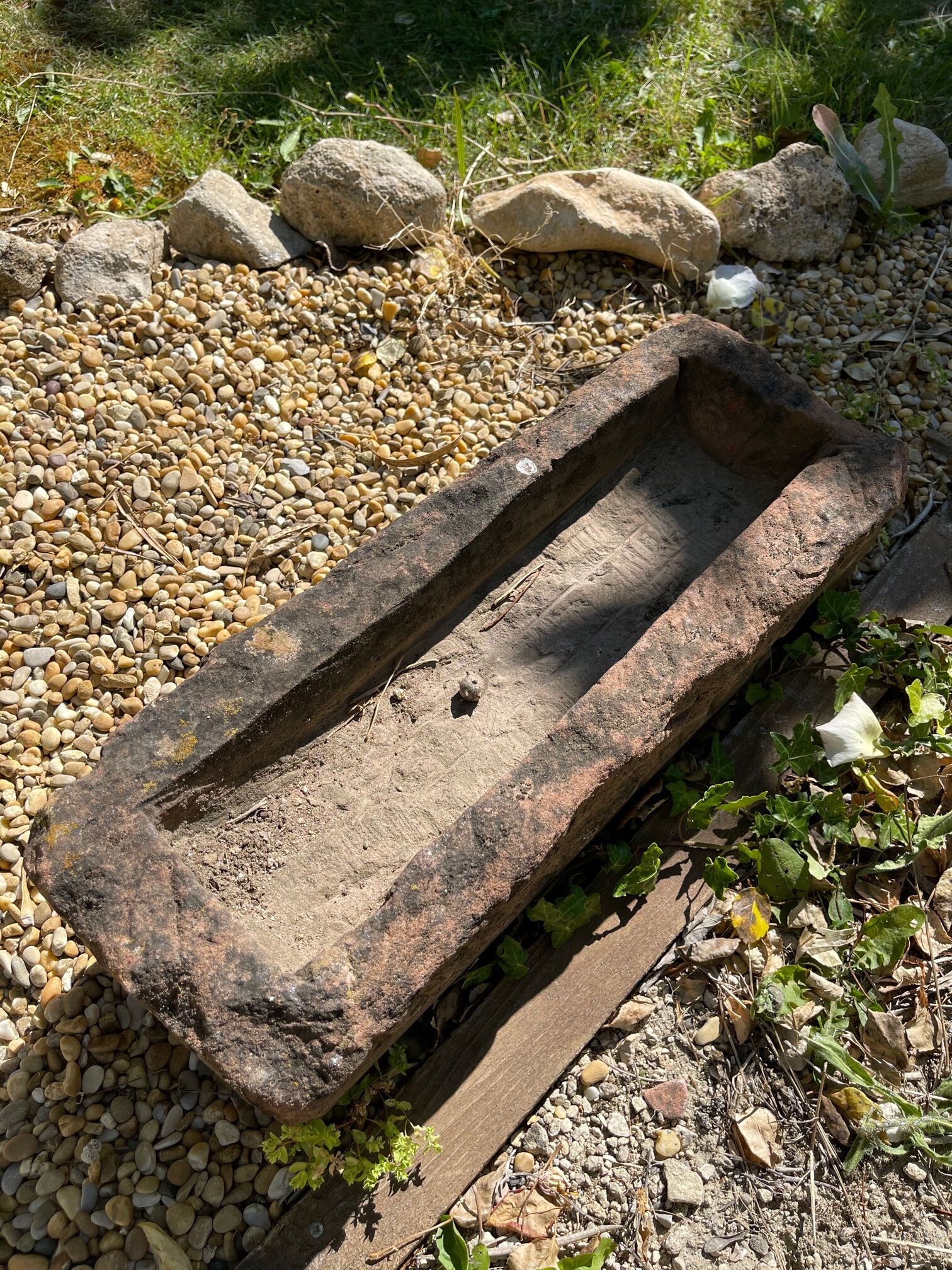 Old stone trough