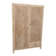 Armoire en bois naturel