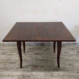 Game table with curved legs