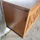 Scandinavian type oak and oak veneer cabinet nf 1950