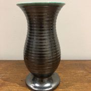 Saint Clement vase in black ceramic