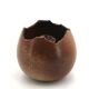 Flower vase signed in stoneware, 1960s.