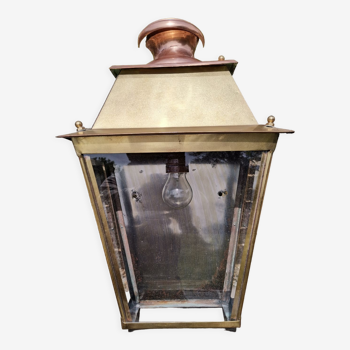 Old outdoor wall lamp