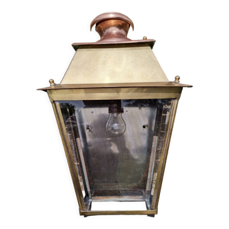 Old outdoor wall lamp